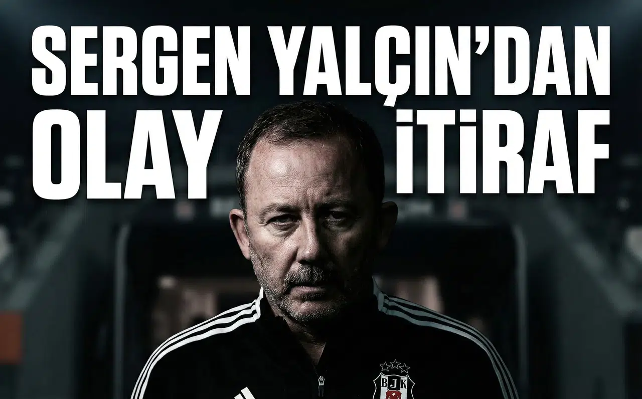 Sergen Yalçın'dan olay itiraf: "Kendi elimizle koz veriyoruz!"