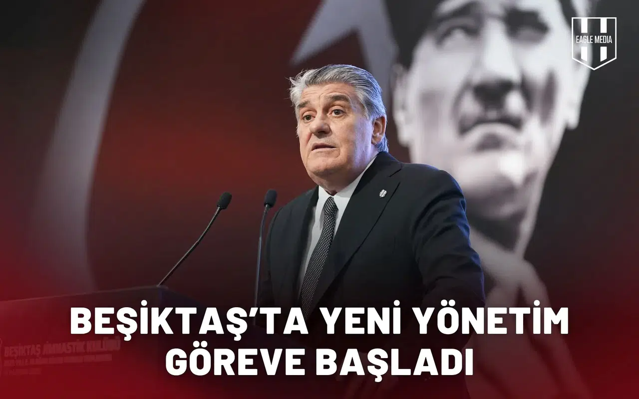 Beşiktaş’ta yeni yönetim göreve başladı