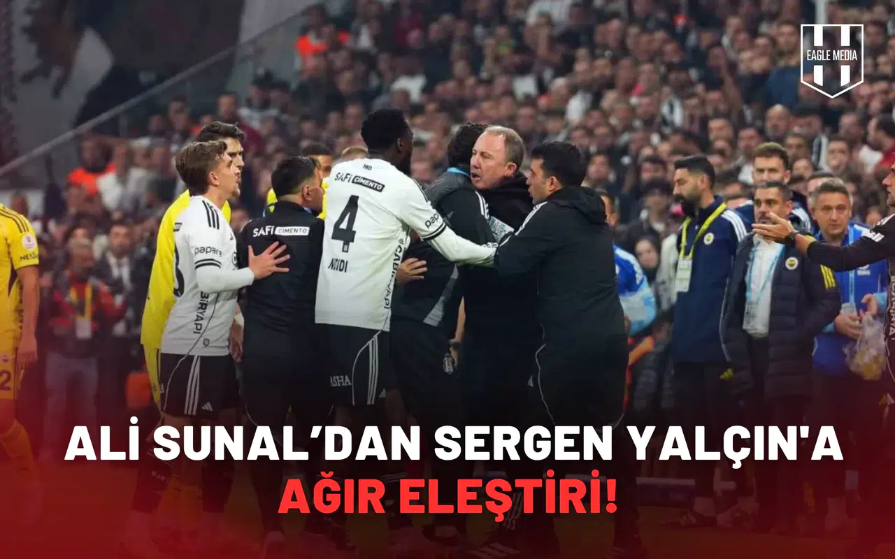 Ali Sunal’dan Sergen Yalçın'a ağır eleştiri!
