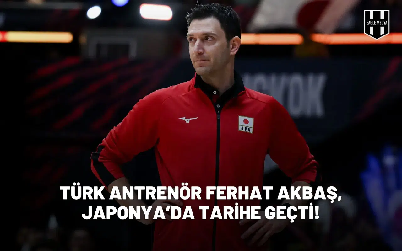 Türk antrenör Ferhat Akbaş, Japonya’da tarihe geçti!