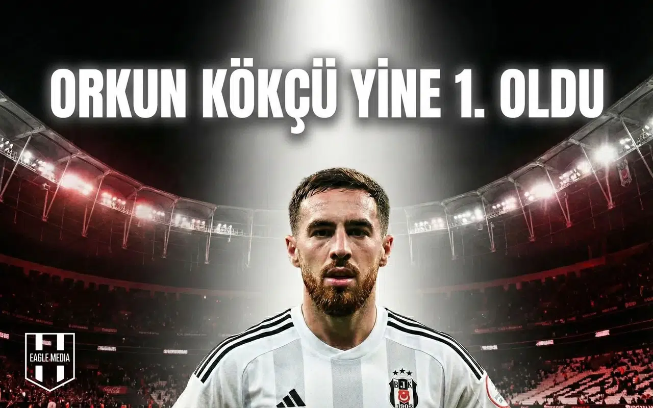 Orkun Kökçü yine 1. oldu