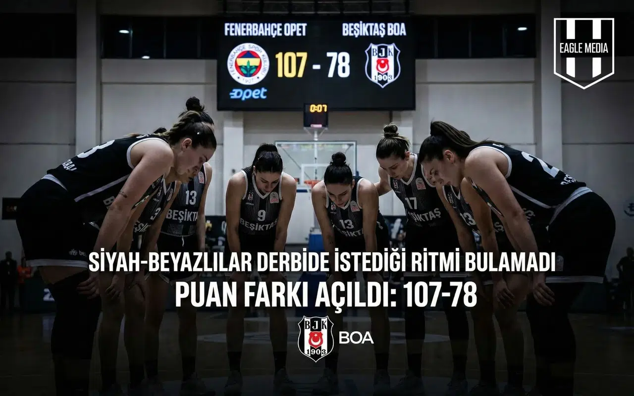 Beşiktaş BOA derbide yıkıldı!
