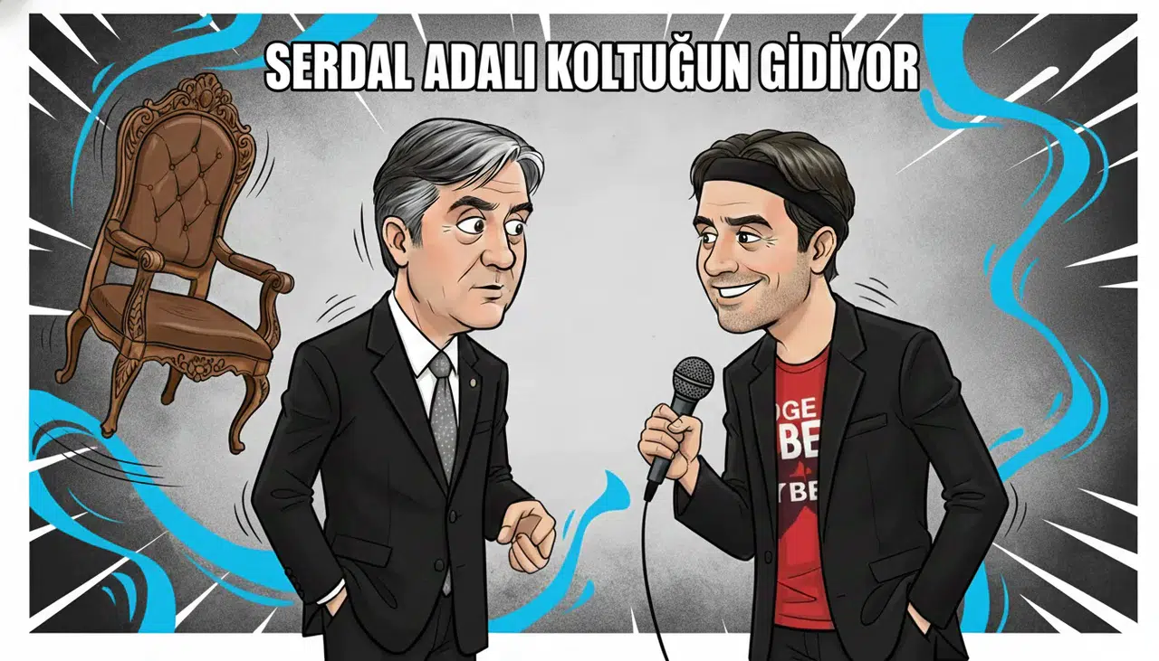Serdal Adalı koltuğun gidiyor