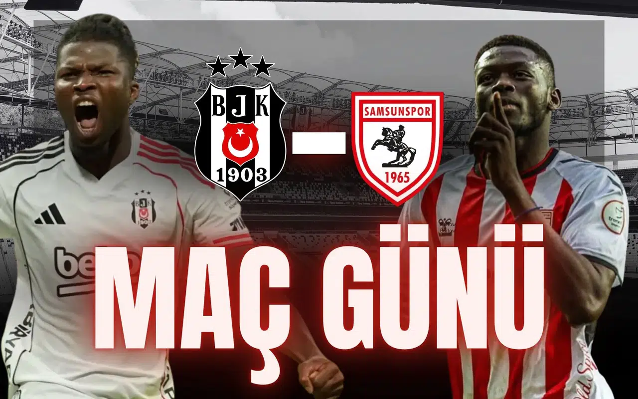 Samsunspor - Beşiktaş maçı bugün saat kaçta, hangi kanalda? Süper Lig 13. hafta bilgileri