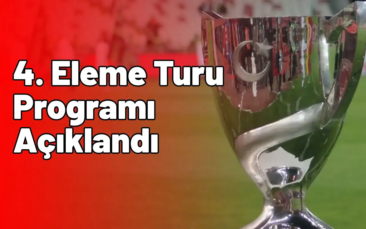 Ziraat Türkiye Kupası’nda 4. eleme turu programı açıklandı