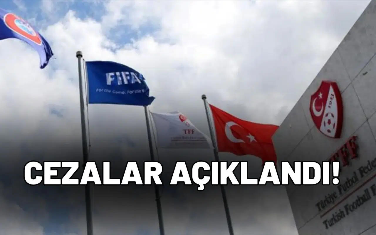 PFDK bahis soruşturmasında cezaları açıkladı