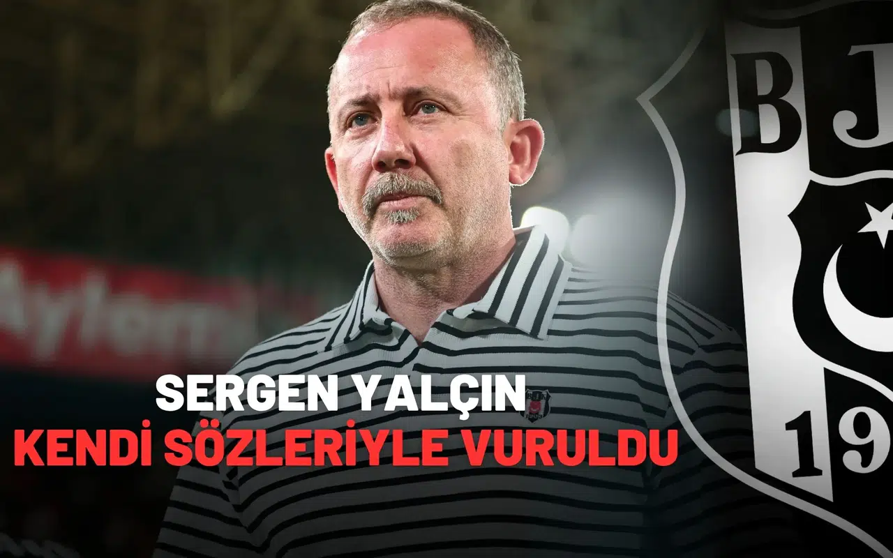 Sergen Yalçın kendi sözleriyle vuruldu