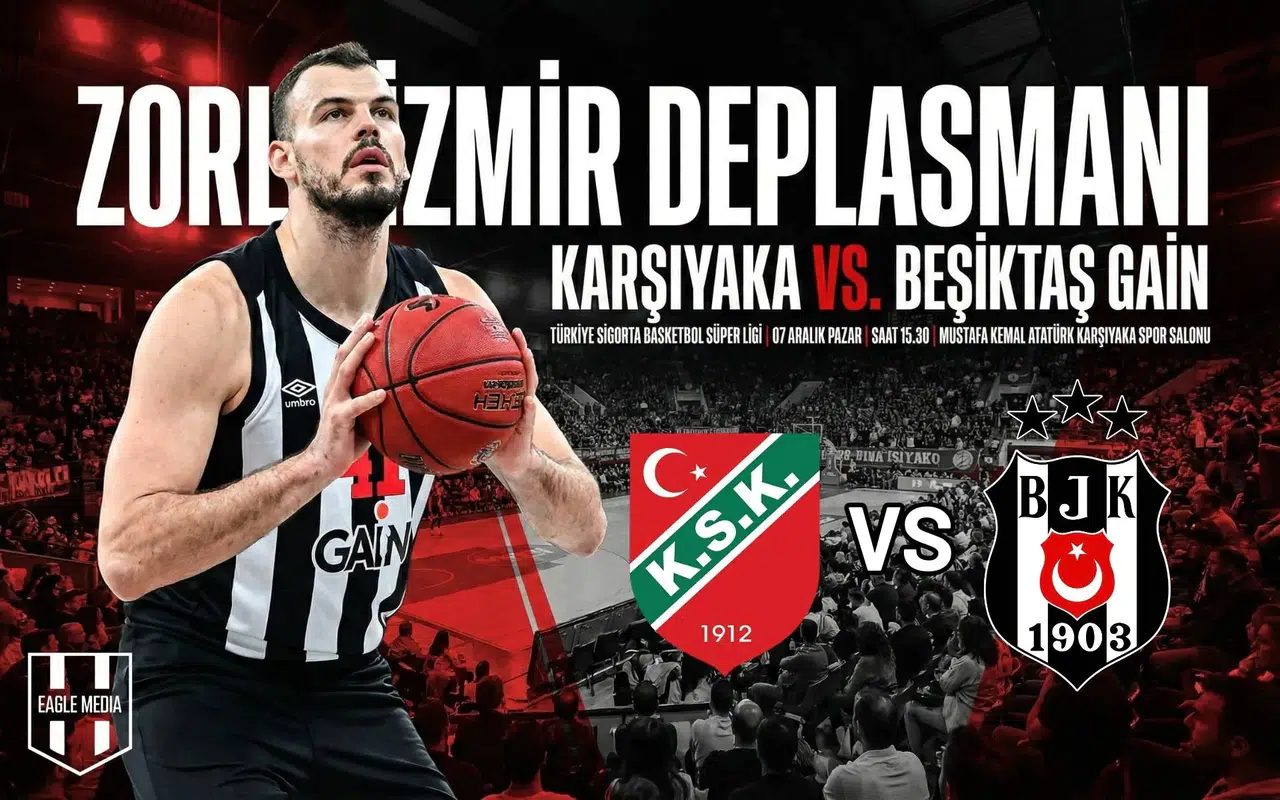 Beşiktaş GAİN İzmir deplasmanında: Karşıyaka maçı saat kaçta? Hangi Kanalda?