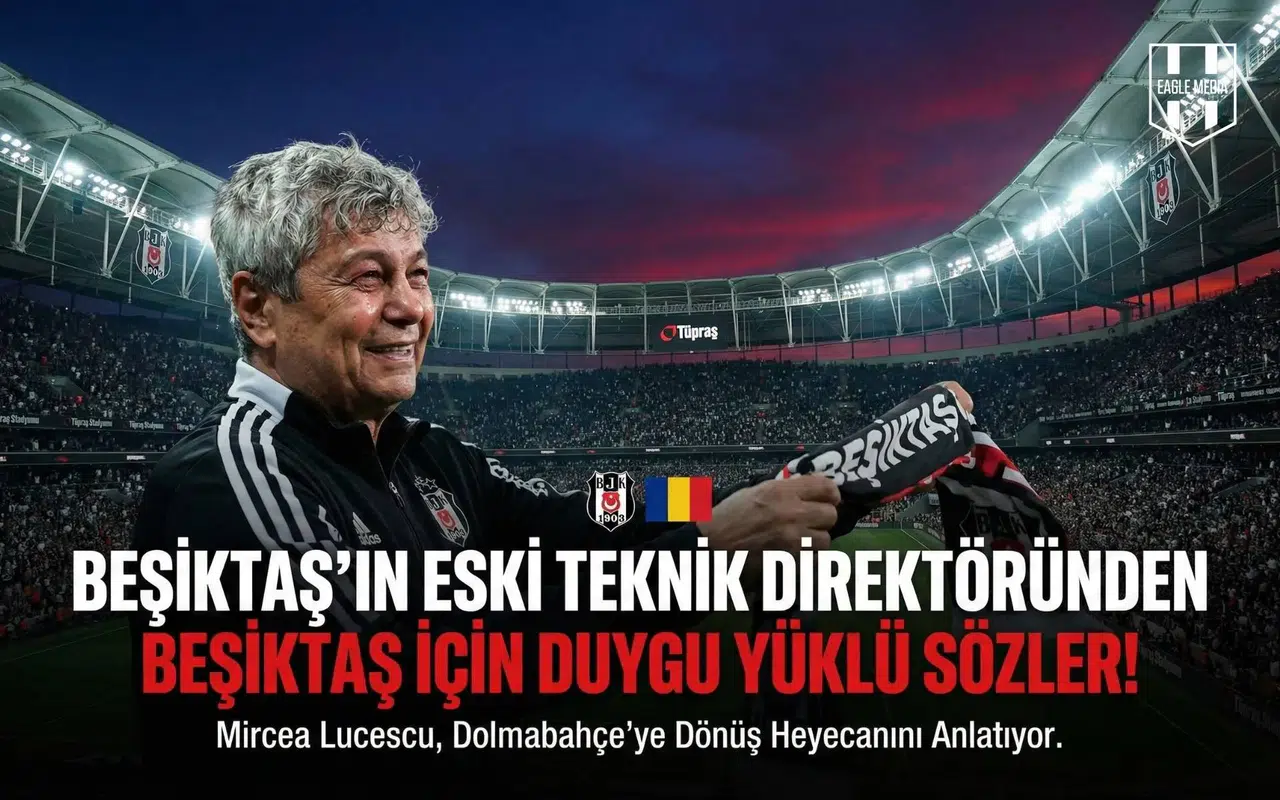 Beşiktaş’ın eski teknik direktöründen Beşiktaş için duygu yüklü sözler!