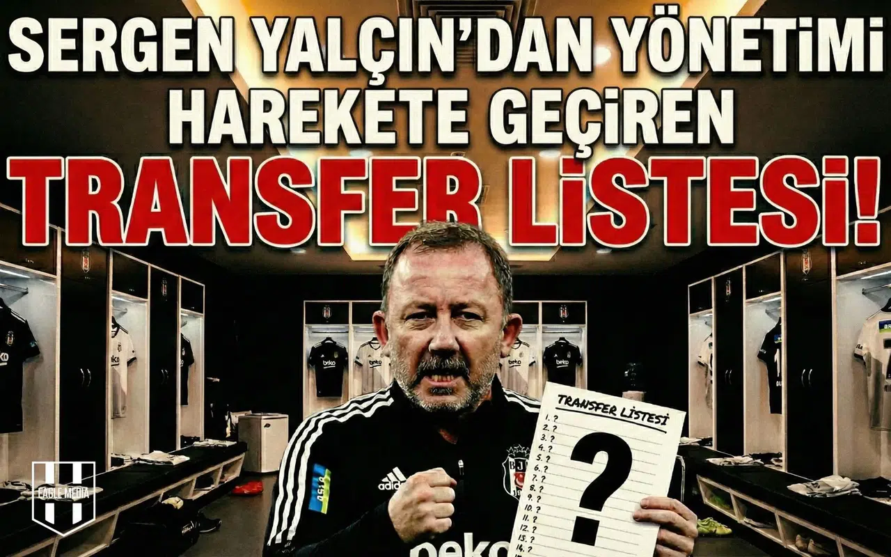 Sergen Yalçın’dan yönetimi harekete geçiren transfer listesi!