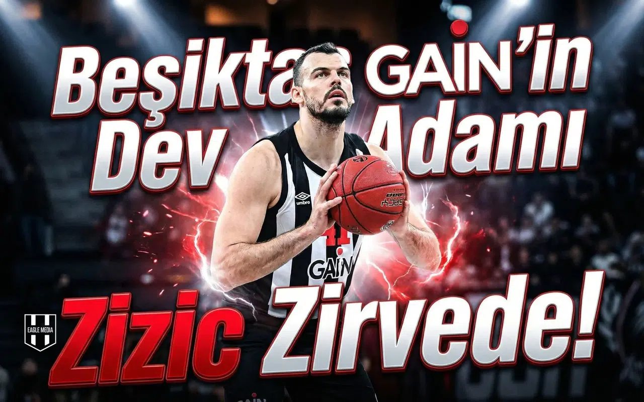 Beşiktaş GAİN'in dev adamı Zizic zirvede: EuroCup'ta haftanın MVP'si oldu