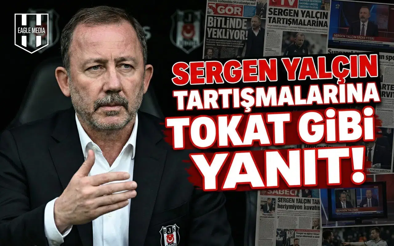 Sergen Yalçın tartışmalarına tokat gibi yanıt