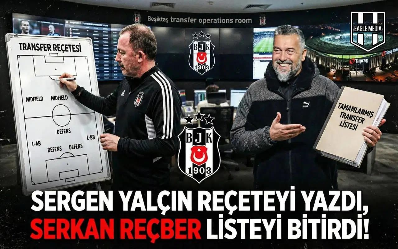 Sergen Yalçın reçeteyi yazdı, Serkan Reçber listeyi bitirdi!