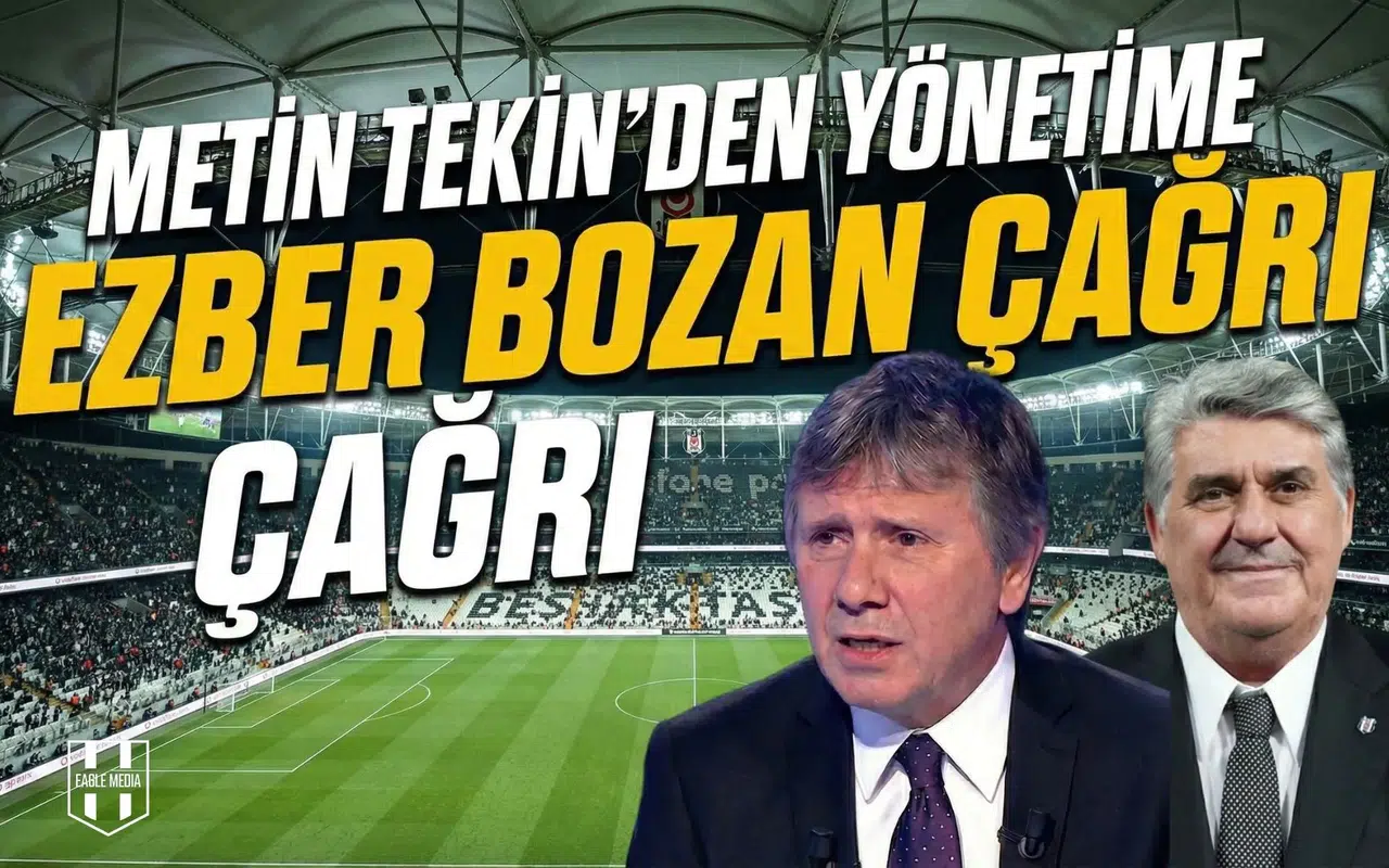 Metin Tekin'den yönetime ezber bozan çağrı