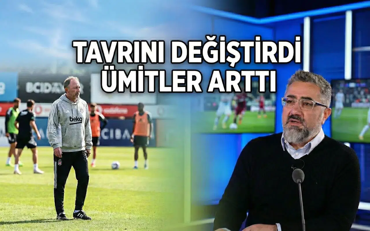 Sergen Yalçın tavrını değiştirdi ümitler arttı