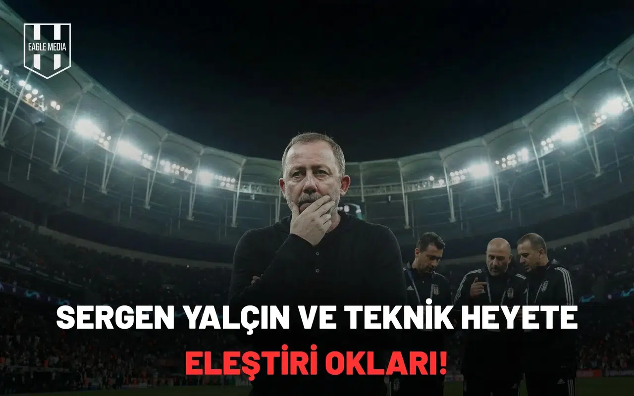 Sergen Yalçın ve teknik heyete eleştiri okları!