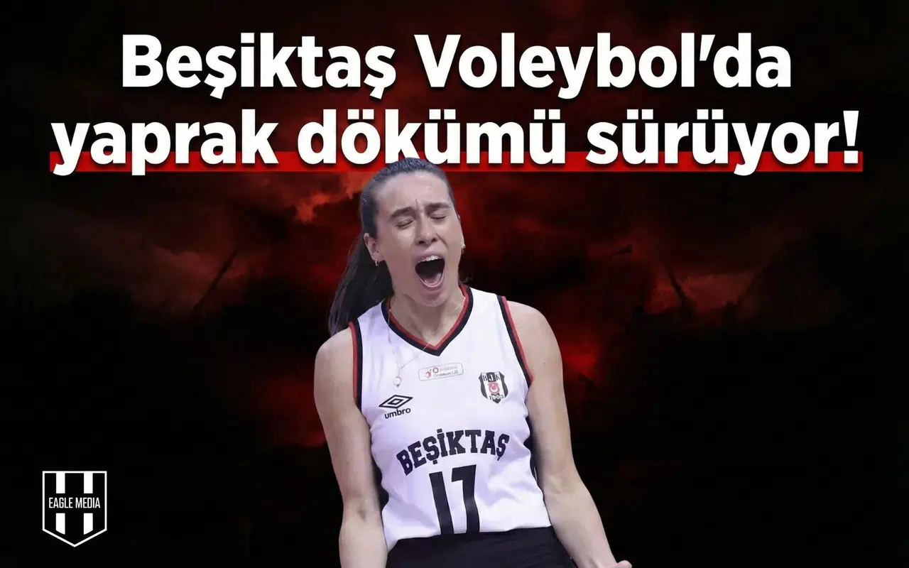 Beşiktaş Voleybol'da yaprak dökümü sürüyor! Bir ayrılık daha resmileşti