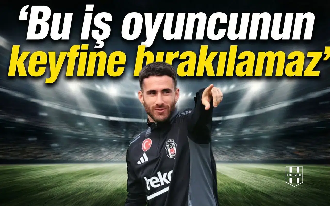 Önder Özen'den Rafa Silva çıkışı: Bu iş oyuncunun keyfine bırakılamaz