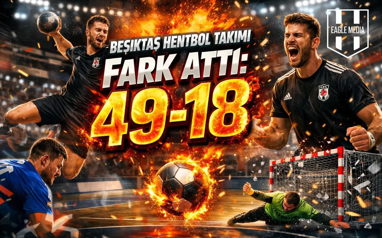 Beşiktaş Hentbol Takımı Fark Attı: 49-18