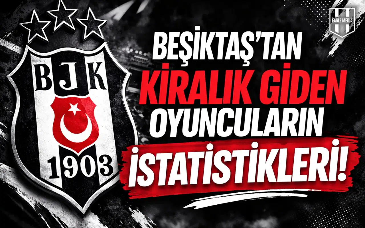 Beşiktaş’tan kiralık giden oyuncuların istatistikleri!