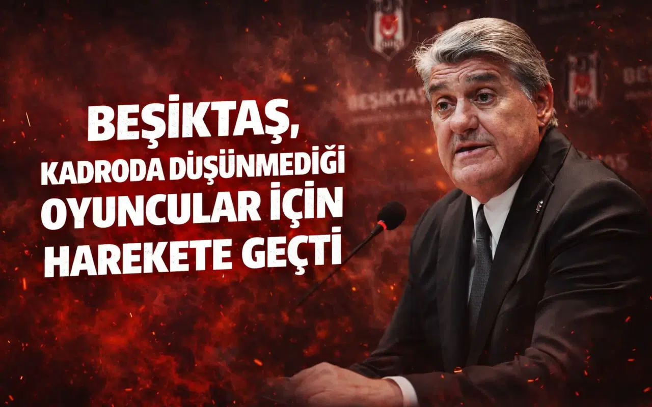 Beşiktaş, kadroda düşünmediği oyuncular için harekete geçti
