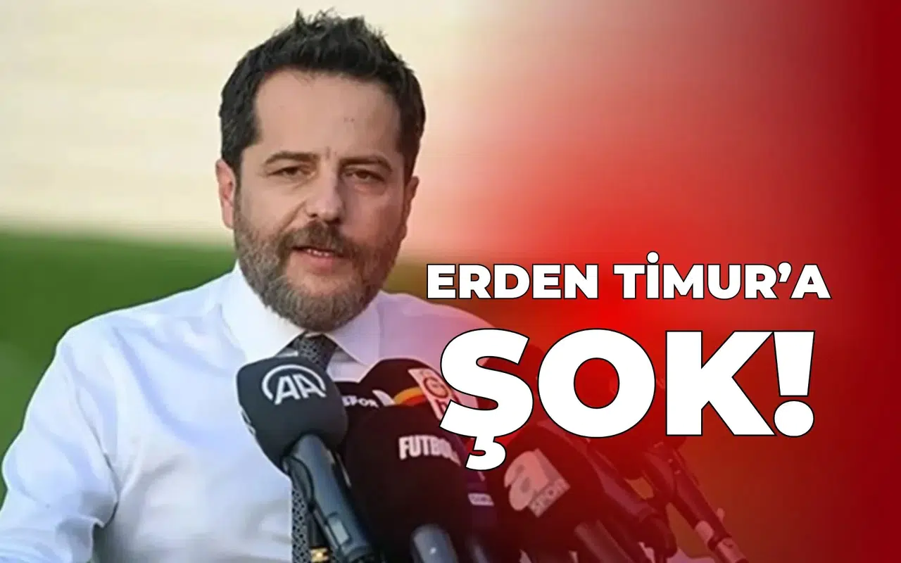 Erden Timur’a şok!