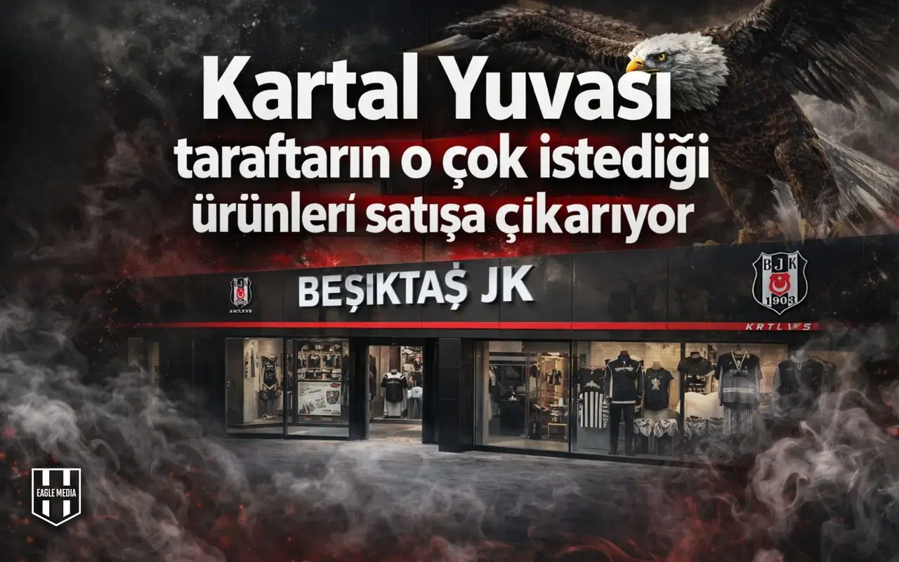 Kartal Yuvası taraftarın o çok istediği ürünleri satışa çıkarıyor