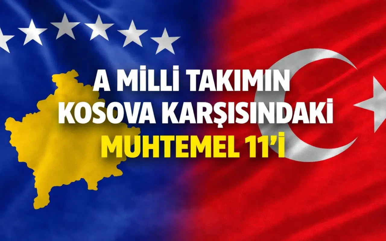 A Milli Takımın Kosova karşısında muhtemel 11’i