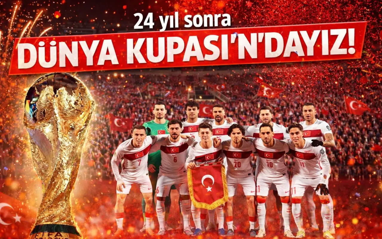 Orkun Kökçü varsa sorun yok: "24 yıl sonra Dünya Kupası'ndayız!"