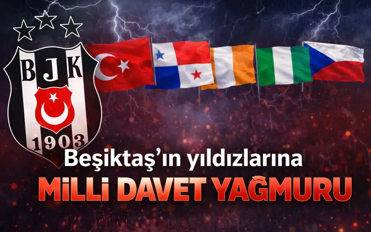 Beşiktaş'ın yıldızlarına milli davet yağmuru