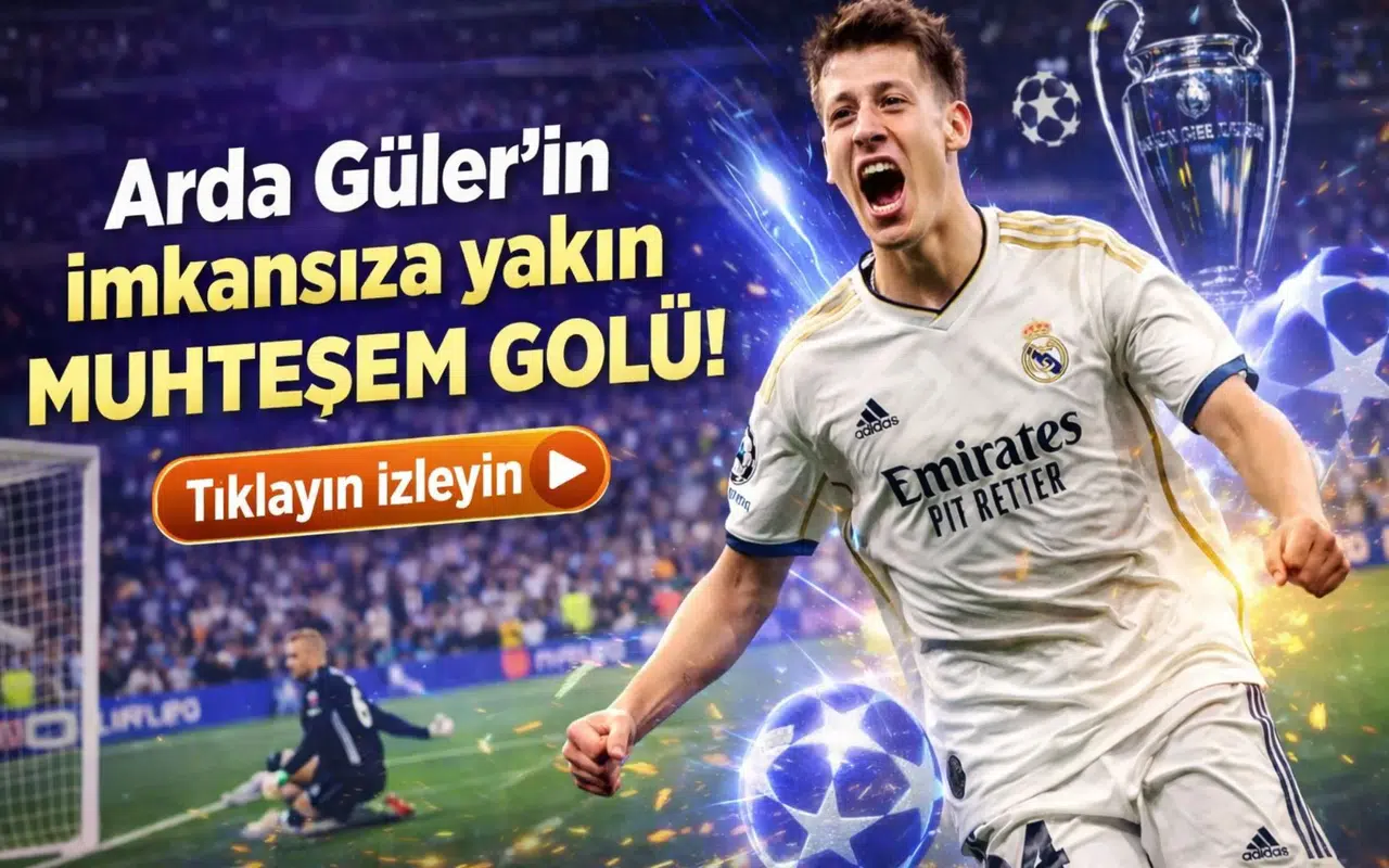 Arda Güler’in imkansıza yakın muhteşem golü! Tıklayın izleyin