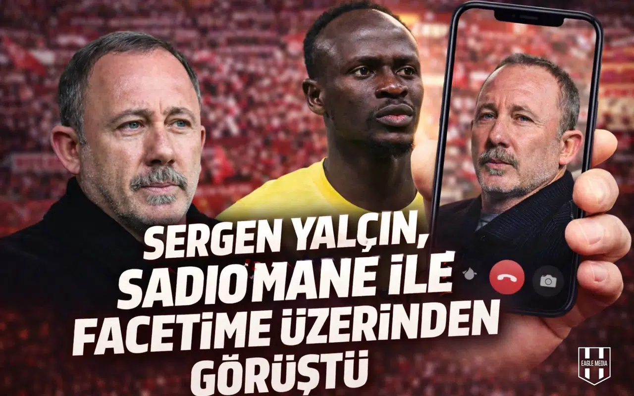 Sergen Yalçın, Sadio Mane ile FaceTime üzerinden görüştü