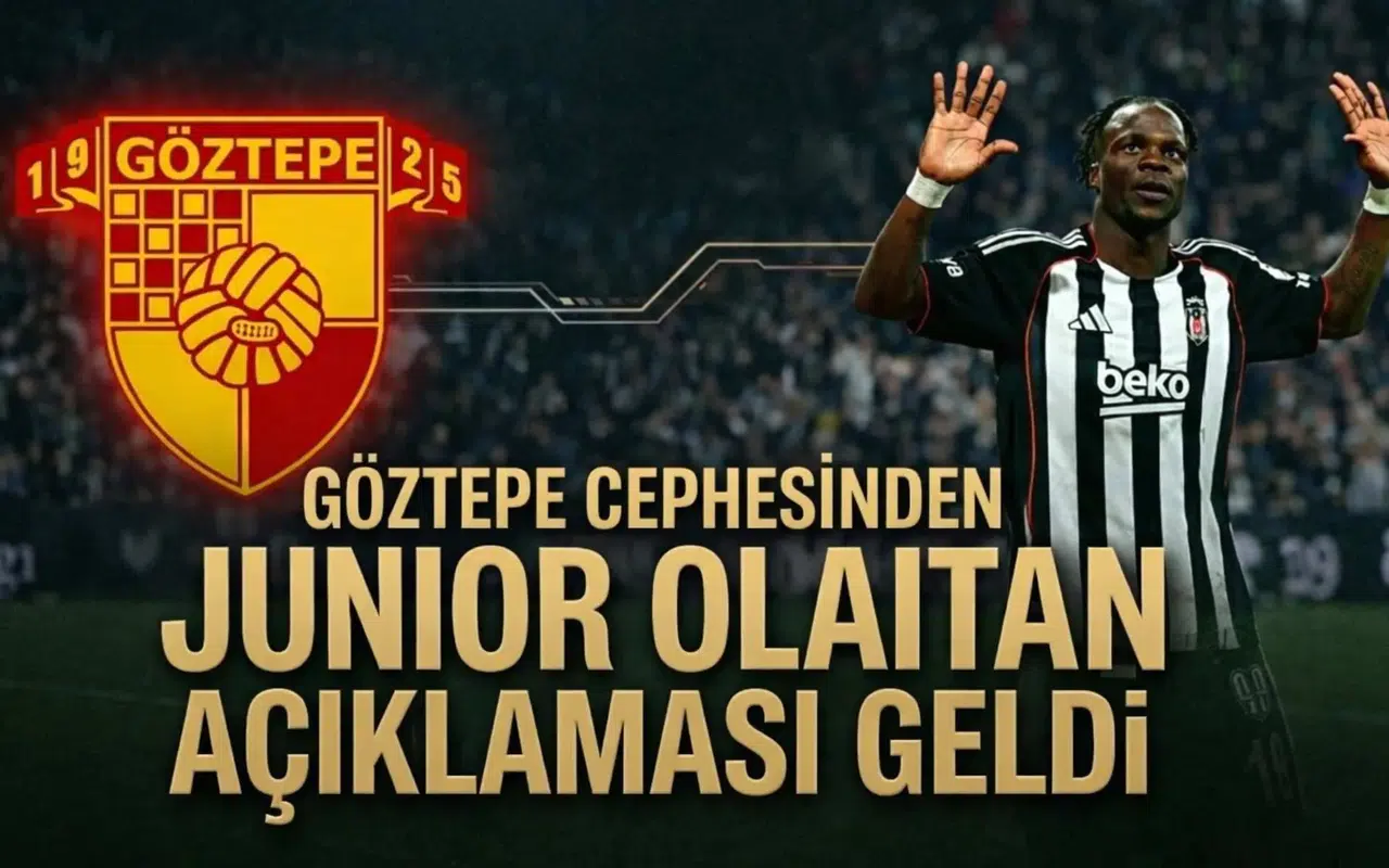 Göztepe cephesinden Junior Olaitan açıklaması geldi