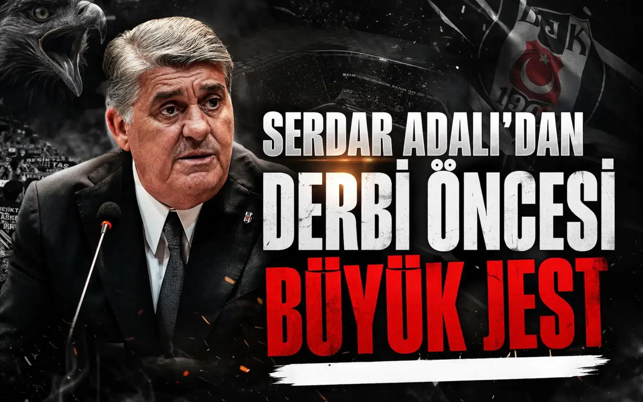 Serdar Adalı'dan derbi öncesi büyük jest
