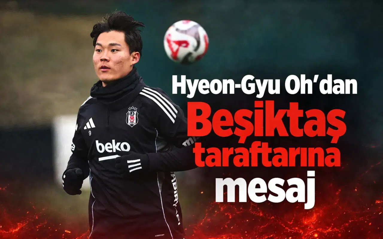 Hyeon-Gyu Oh'dan Beşiktaş taraftarına mesaj