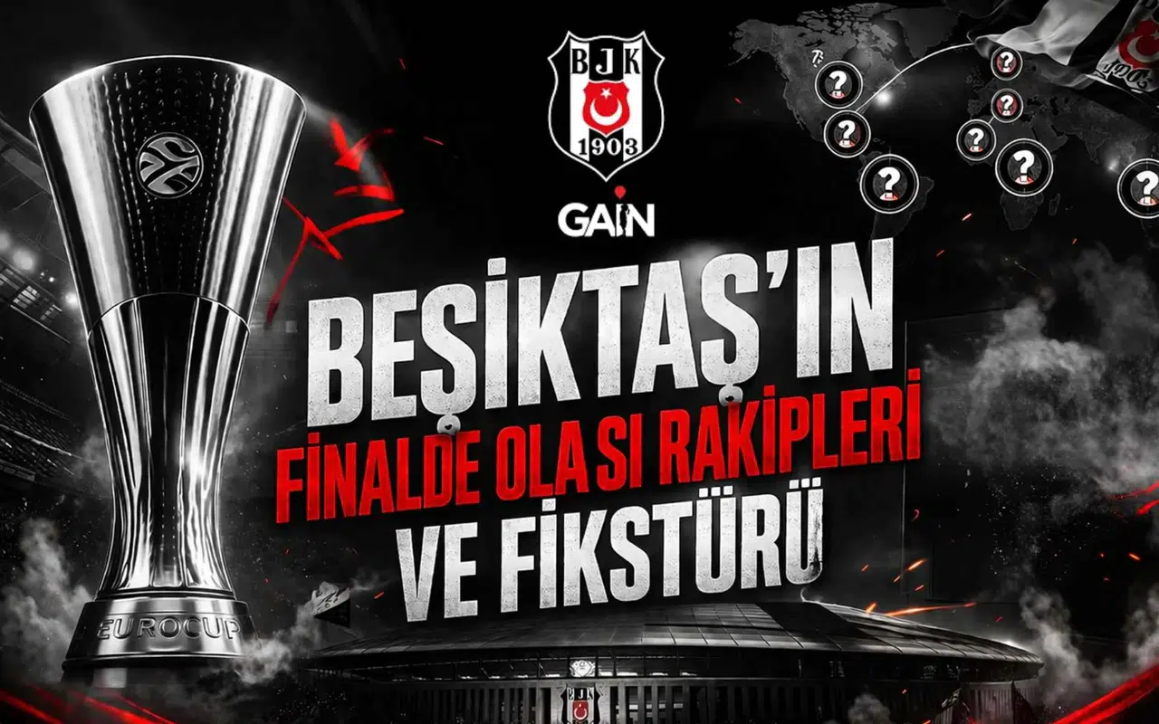 Beşiktaş’ın finalde olası rakipleri ve fikstürü