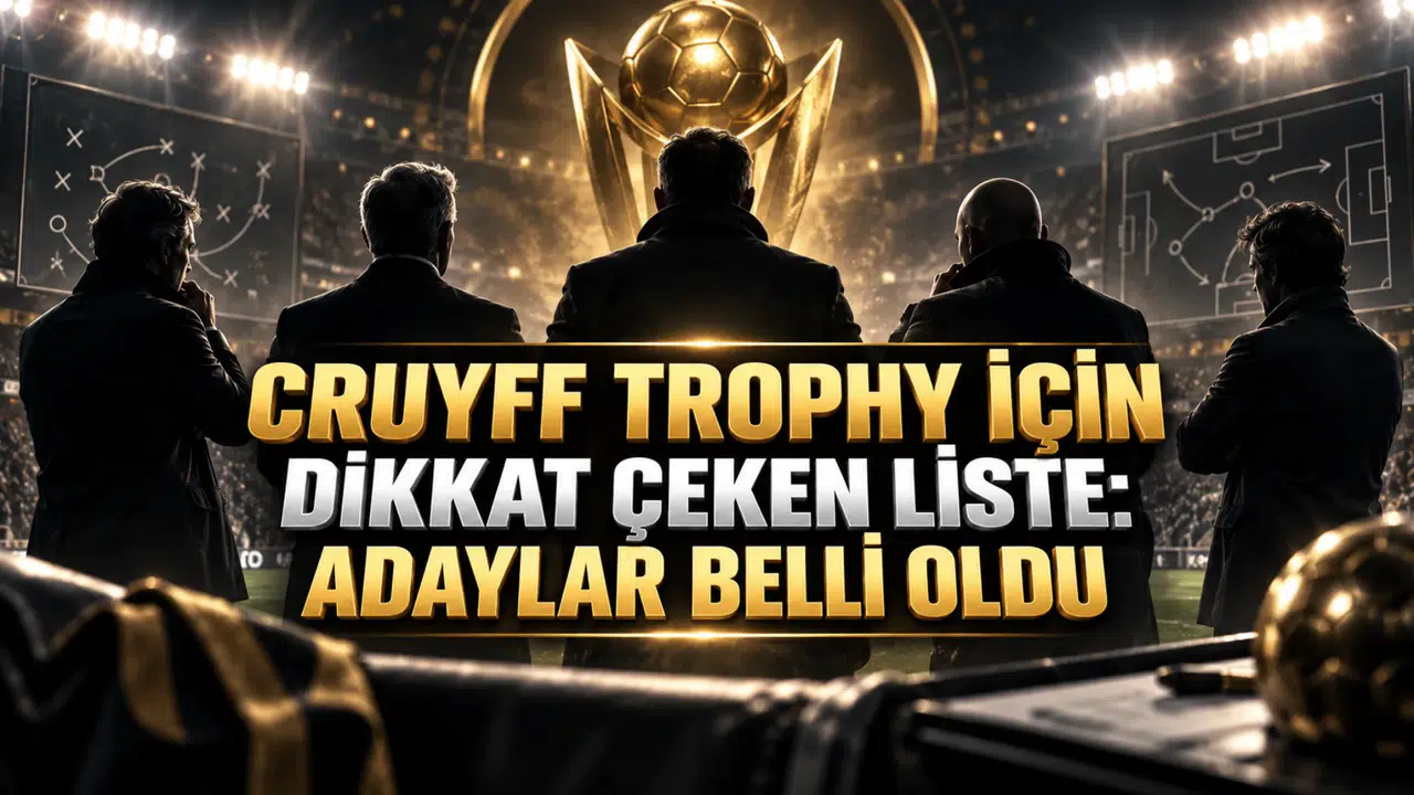 CRUYFF TROPHY İÇİN DİKKAT ÇEKEN LİSTE: ADAYLAR BELLİ OLDU