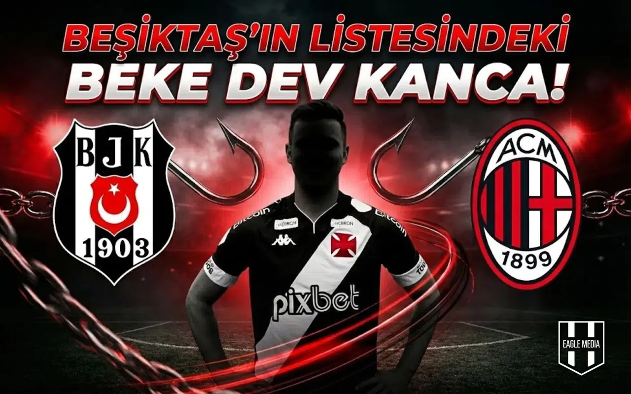 Beşiktaş'ın listesindeki beke dev kanca!
