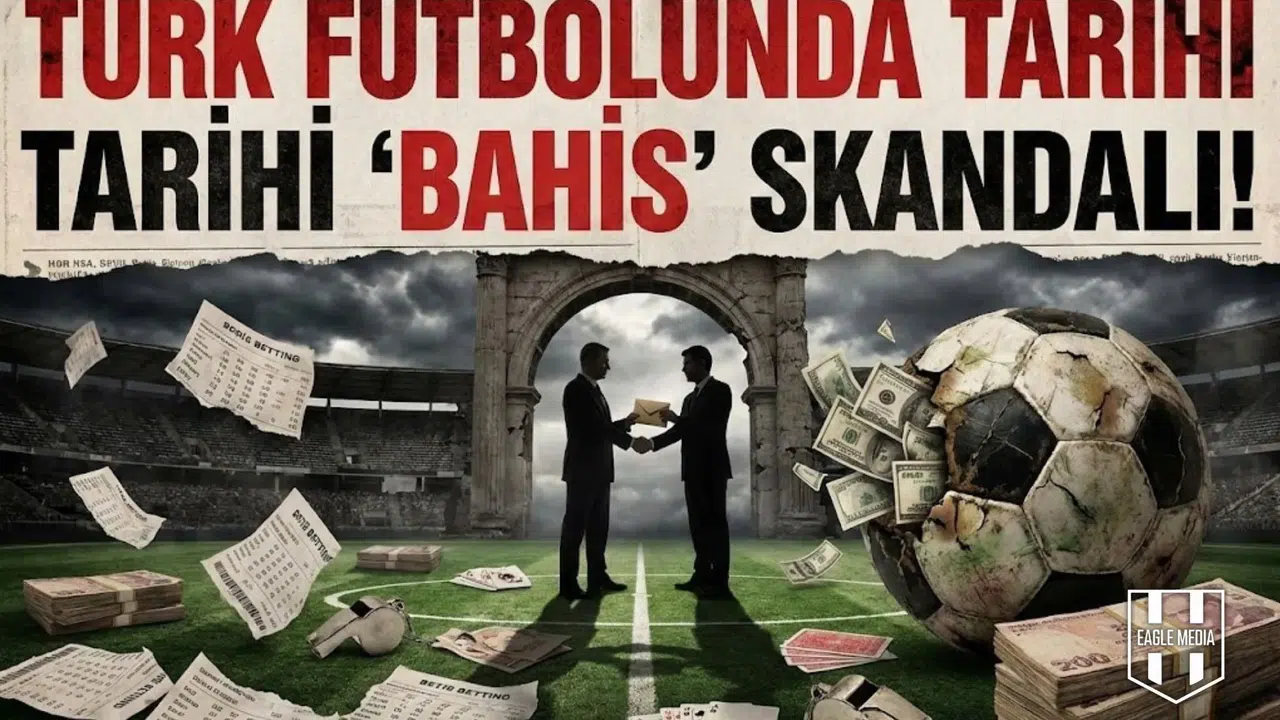Türk futbolunda tarihi  Bahis  skandalı!