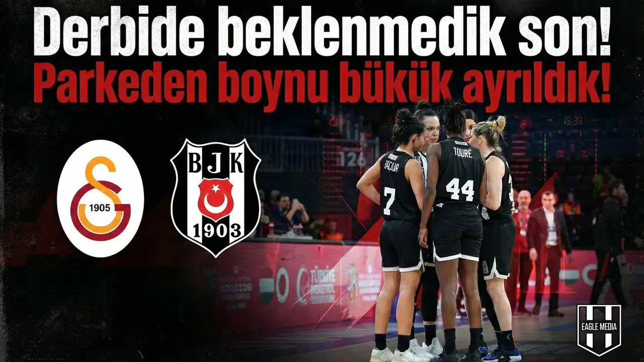 Derbide beklenmedik son! Parkeden boynu bükük ayrıldık!