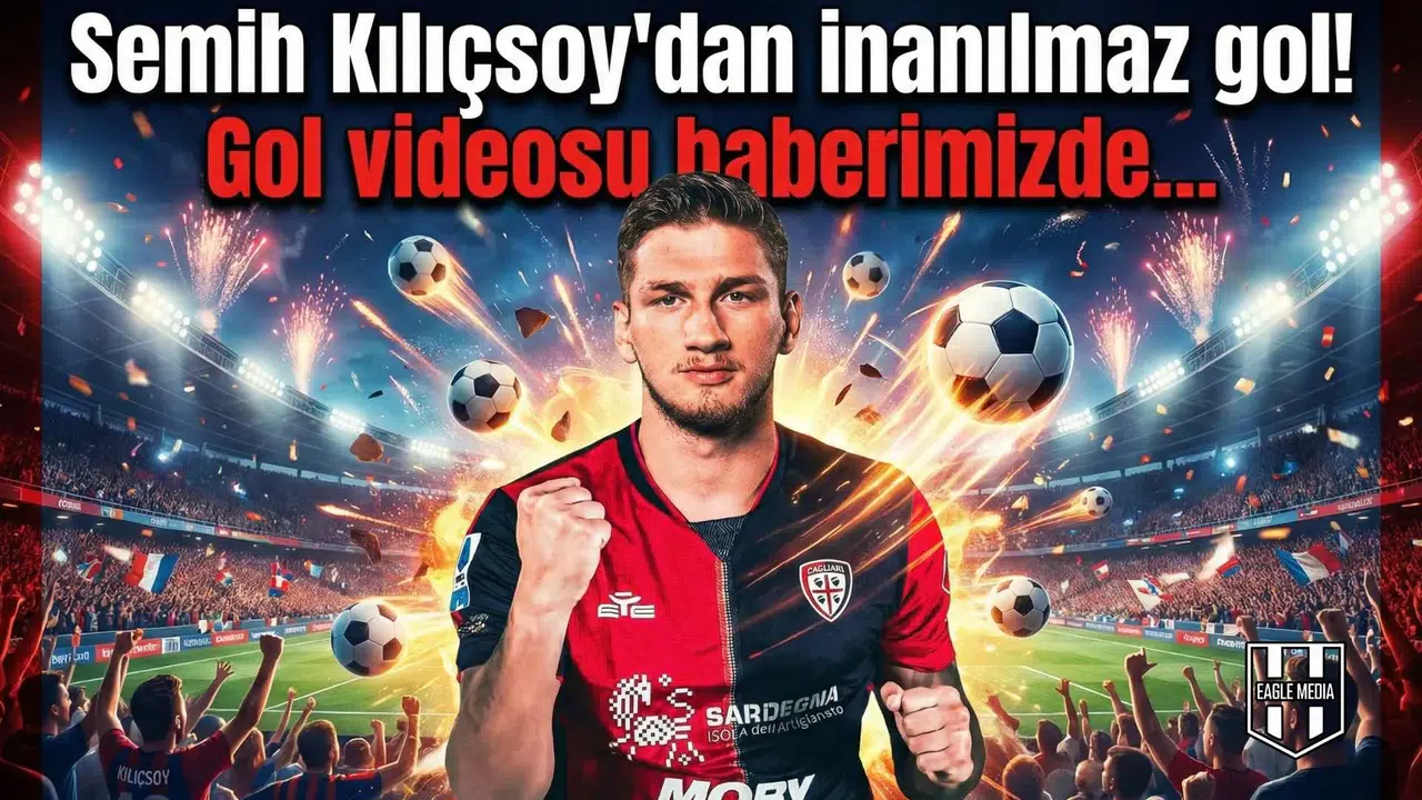 Semih Kılıçsoy'dan inanılmaz gol! İnanılmaz golün videosu haberimizde!