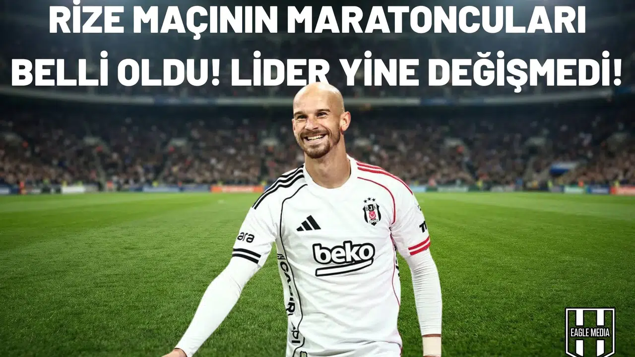 Çaykur Rizespor maçının maratoncuları belli oldu! Lider yine değişmedi