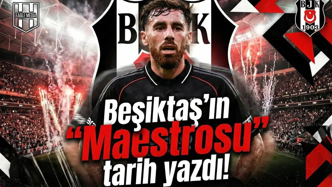 Beşiktaş’ın  Maestrosu  tarih yazdı!