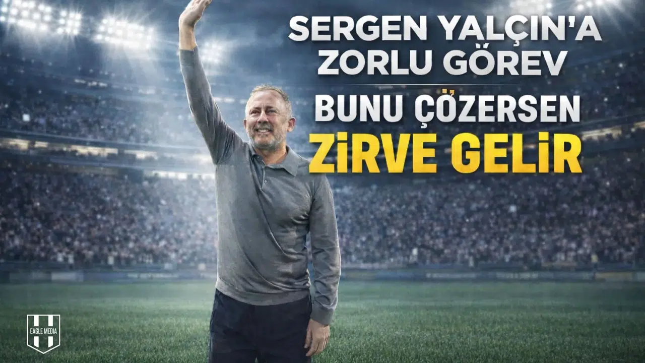 Sergen Yalçın'a zorlu görev:  Bunu Çözersen Zirve Gelir