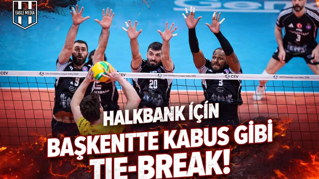 Halkbank için başkentte kabus gibi tie-break!