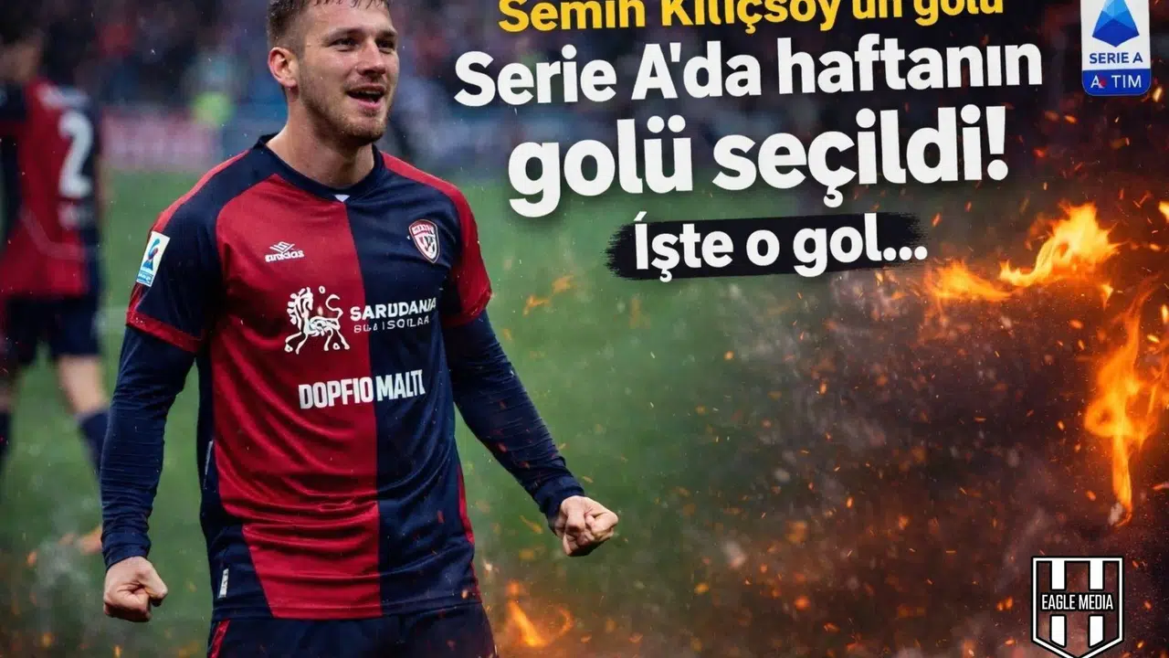 Semih Kılıçsoy'un golü Serie A'da haftanın golü seçildi! İşte o gol...