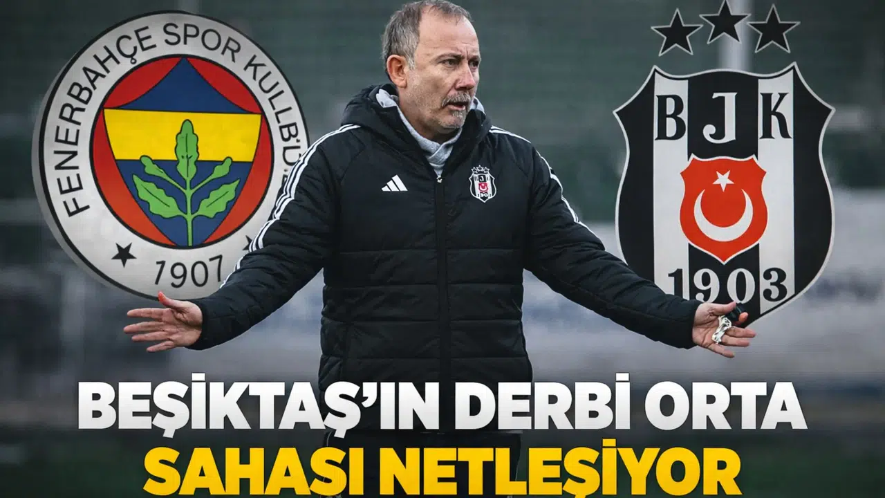 Beşiktaş'ın derbi orta sahası netleşiyor
