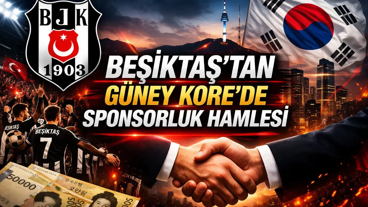 Beşiktaş’tan Güney Kore’de sponsorluk hamlesi