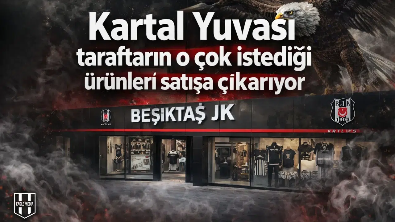 Kartal Yuvası taraftarın o çok istediği ürünleri satışa çıkarıyor