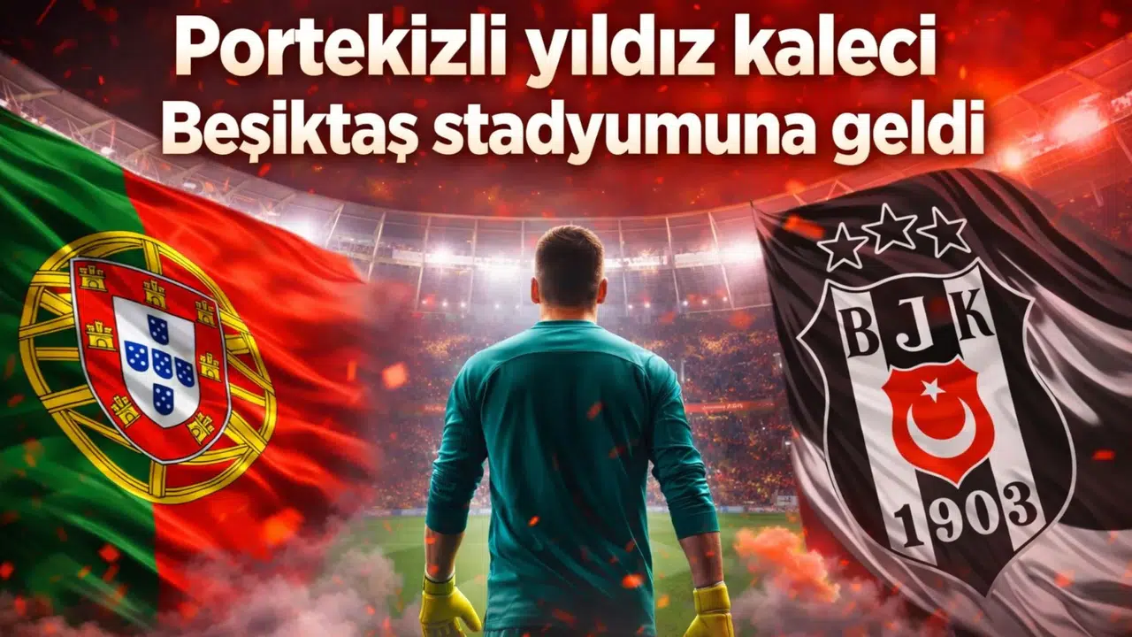Portekizli yıldız kaleci Beşiktaş stadyumuna geldi